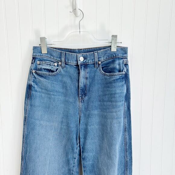 AYR Top Floor Jeans Wide Leg High Waist Slouchy Baggy Fit Classic Denim 28 - Picture 4 of 8